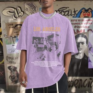 T-shirt Homme Manches Courtes Oversize Coupe Boxy Épaules Tombantes Décontracté Coton Ample Streetwear Imprimé Graphique Haut pour Homme Oversize Coupe Boxy - Product Image 5