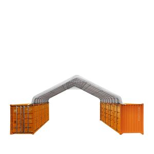 Garage Prefabbricato e Deposito 40FT X 30FT in Tessuto PE Serie Pro, Riparo Ignifugo con Tetto da 10FT, Protezione UV TMG ST3041CE(P) - Product Image 2