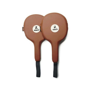 Raquettes de Taekwondo en cuir de vachette écologique respirant unisexe pour entraînement régulier avec une adhérence et un contrôle fiables 2,5 kg - Product Image 1