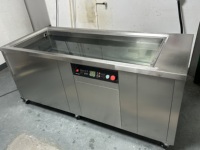 Cuiseur sous vide 500L pour cuisine centralisée, à chauffage ultrasonique uniforme de tout le bac, pour une production en série, une cuisson lente, une meilleure saveur et une viande tendre.