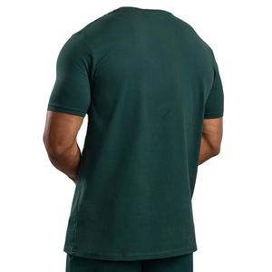 T-shirt de sport confortable à col ras du cou, coupe ajustée, séchage rapide, 250 g/m², prix usine, vente chaude - Product Image 2