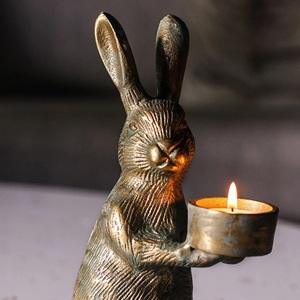 <b>Silver</b> Seahorse Pillar Candle Holder Aluminum Metal <b>Candlestick</b> Stand for Coastal Home Decor & Wedding Centerpiece - Product Image 3