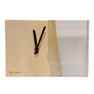 Reloj de mesa de madera de resina epoxi japonesa 100% al por mayor reloj de pared de decoración de escritorio de lujo para el hogar regalo perfecto para uso doméstico - Product Image 6