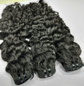 Extensiones de cabello 100% natural de personas vietnamitas, en mechones lisos, sin procesar y con ondas naturales. - Product Image 4