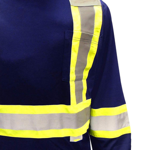 Nueva Llegada: Sudadera de Seguridad de Alta Visibilidad para Hombre, Camiseta de Manga Larga Naranja de Alta Visibilidad, Camiseta de Alta Visibilidad, Sudadera Personalizable de Alta Visibilidad - Product Image 4