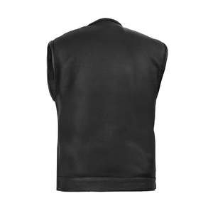 Veste de moto en cuir véritable noir de qualité supérieure pour homme, style motard classique, streetwear - Product Image 6