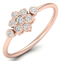 Bague d'éternité en or pur 9K 10K 14K 18K avec diamant de laboratoire couleur D taille ronde, de luxe, pour mariage et anniversaire, pour femme, vente en gros