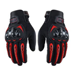 Gants en cuir d'hiver confortables course de moto autres sports fonction d'écran tactile étanche conception de course chaude respirante - Product Image 5