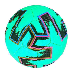 Ballon de football personnalisé avec logo, durable, en cuir, taille 5, pour match de football - Product Image 3