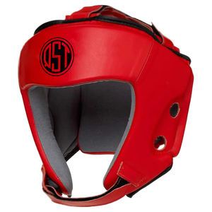 Professional Competition Boxing Headgear PU Leather Full Face Guard For MMA Muay Thai Kickboxing Training Sports Helmet Adult - Product Image 1