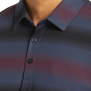 Chemise décontractée pour homme en tissu tricoté 100 % coton, anti-plis, avec logo personnalisé sur le devant et impression numérique - Product Image 5