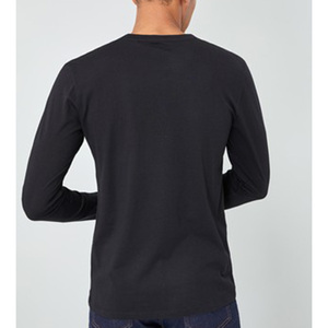 เสื้อเชิ้ตแขนยาวคอกลมผ้าฝ้ายฟลีซสำหรับผู้ชายรุ่นใหม่ล่าสุด ดีไซน์ทันสมัย พร้อมโลโก้สั่งทำพิเศษ มีจำหน่ายแล้ว - Product Image 3