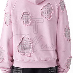 Nouveauté en promotion : Sweat à capuche pour homme, style unique, respirant, avec patch en strass effet vieilli - Product Image 6