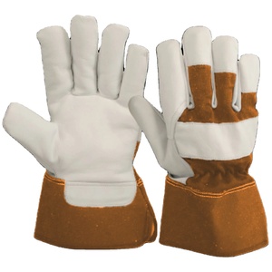 Guantes de Seguridad de Cuero de Cabra de Primera Calidad, Resistentes, Cómodos y Suaves, Ideales para Trabajos Domésticos y de Jardinería - Product Image 5