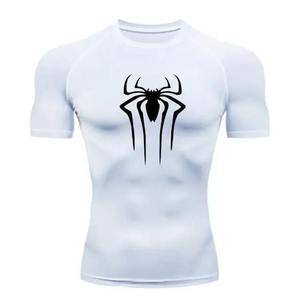 เสื้อยืดออกกำลังกายผู้ชายแบบรัดรูป ผลิตจากโพลีเอสเตอร์และผ้าฝ้าย แห้งเร็ว ระบายอากาศได้ดี แขนยาว เป็นมิตรต่อสิ่งแวดล้อม ปรับแต่งขนาดและสีได้ - Product Image 1