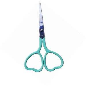 Ciseaux miniatures en acier inoxydable en forme de cœur pour enfants - Ciseaux d'artisanat mignons et sûrs pour la découpe de papier et les travaux manuels - Product Image 5