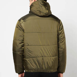 Custom Polyester Puffer Jacket Wholesale Polyester <b>Mens</b> Puffer Jacket for Retailers Private Label Low MOQ - Product Image 6