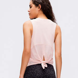 Nouveau design 2026 – Débardeur côtelé respirant de haute qualité pour femme – Idéal pour le fitness, le yoga et la gym – Modèle OEM - Product Image 3