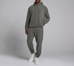 AGNI INDUSTRY Custom Wholesale High Demand Trendy <b>Men</b> Premium Fleece 100% Cotton <b>Skinny</b> Fit Tracksuit Set Hoodie <b>Jogger</b> Pants - Product Image 1