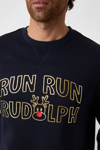 Sudadera de Cuello Redondo de Alta Calidad, Personalizada, 100% Algodón, con Bordado y Estampado Puff, para Hombre, de Felpa, Corte Regular, para Invierno - Product Image 3