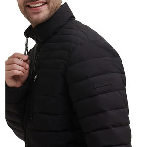 Veste polaire personnalisée pour homme 2026 – Ventes flash, faible MOQ, col montant, logo frontal, épaisse, unisexe, bleue, noire, hiver - Product Image 6