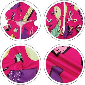 Survêtement coupe-vent décontracté pour femmes de haute qualité, avec lignes réfléchissantes en maille personnalisées, idéal pour l'automne - Product Image 6