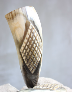 Fabriqué à la main 100% corne de vache naturelle nouvelle corne à boire Viking médiévale Style animal poli pour bière Souvenir boire inde pas cher - Product Image 3