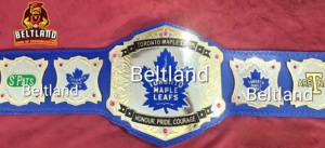 เข็มขัดแชมป์ทีมโตรอนโต เมเปิล ลีฟส์ ขนาดผู้ใหญ่ ทำจากสังกะสี หนา 2 มม. 4 มม. - Product Image 2