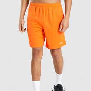 กางเกงขาสั้นผู้ชายผ้าฝ้ายผสมโพลีเอสเตอร์เอวยางยืดพิมพ์ลายตามสั่งสำหรับฤดูร้อน รุ่น 2026 รับทำโลโก้ตามแบบ - Product Image 5