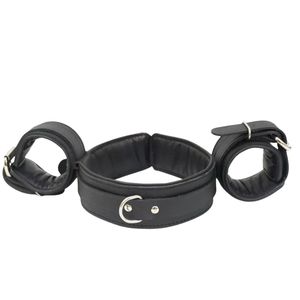 Esposas de Cuero para Muñecas y Muslos con Acolchado Suave y Ajuste Seguro - Product Image 2