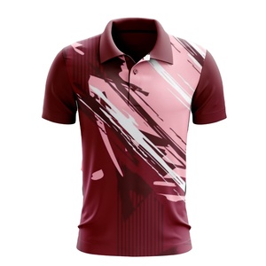 Chemises polo de haute qualité, tendance, 100% coton, broderie personnalisée, logo, vente en gros, manches courtes, polos à sublimation, motif uni - Product Image 1