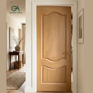 Puerta Interior de Madera Sólida Golden Aero, Diseño Tradicional, Superficie Acabada, Panel Decorativo para Dormitorio - Product Image 2