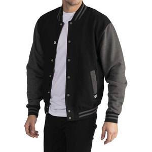 <b>Mens</b> Varsity <b>Jacket</b> Warm Bomber Letterman Style School College Sports Team Casual Daily Street Outfit Fashion - Product Image 3