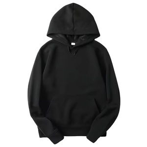 Sweat-shirts à capuche personnalisés pour hommes, de haute qualité, pull-overs unis, streetwear, sweats à capuche épais, sweats à capuche embossés, unisexe - Product Image 5