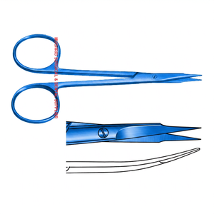 CISEAUX CHIRURGICAUX PRÉCIS TENOTOMY À LAME DROITE/À BISEAU 11CM, Kit Chirurgical en Acier Inoxydable Certifié CE, Usage Chirurgical et Dentaire - Product Image 5