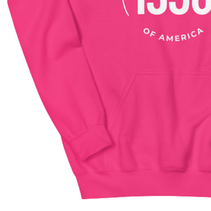 Sweat-shirt à capuche unisexe rose vif en molleton doux à manches longues avec poche kangourou, vêtement décontracté d'hiver, streetwear tendance - Product Image 5