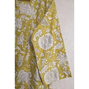 Kimono de Algodón con Estampado Floral, Ligero y Estilo Boho para Mujer, Ropa de Verano para Resort, Transpirable y de Secado Rápido - Product Image 2