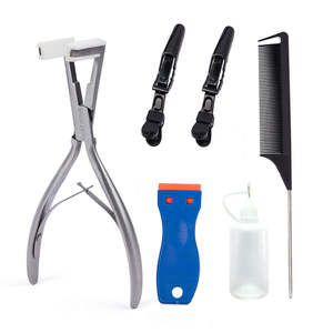 Kit de Herramientas para Extensiones de Cabello de Acero Inoxidable Personalizable, Color Beige, Logotipo Personalizado, Fabricante OEM con Certificación CE e ISO, Java Surgical - Product Image 1