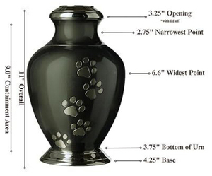 Urnes funéraires en laiton pour animaux de compagnie, urnes commémoratives, urnes de souvenir, urnes de burial de haute qualité à bas prix - Product Image 2