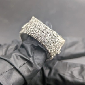 Custom Name Number Iced Out Moissanite Drunk 50 Bling Hip Hop <b>Ring</b> 925 Sterling Silver Rapper Style Fashion Jewelry <b>for</b> <b>Men</b> - Product Image 3