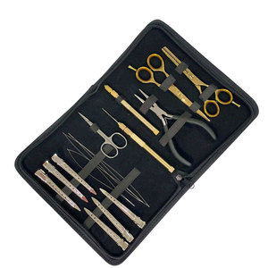 Kits professionnels d'extensions de cheveux, ensemble complet d'outils d'extensions de cheveux pour salon et usage personnel, micro-anneaux en acier inoxydable de qualité supérieure - Product Image 4
