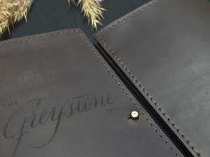 Porte-Billets en Cuir Véritable Fait Main de Luxe en Gros avec Logo Personnalisé pour Restaurants et Hôtels LBH-0201 - Product Image 3