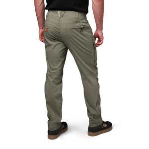 Pantalon cargo et pantalon en twill extensible confortable de qualité supérieure, design sophistiqué et moderne, coupe ajustée, esthétique contemporaine, pour le trading. - Product Image 3