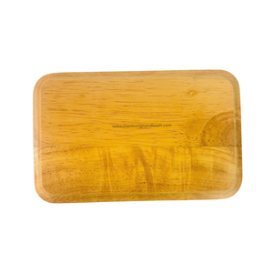 Plateau de service à Dessert en bois Plateau en bois écologique pour gâteau biscuits pâtisserie pain et collations pour cuisine à manger - Product Image 2