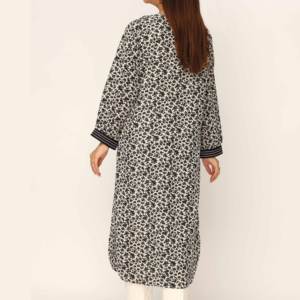 Chemise en soie imprimée numérique PS5328 1PC Robe de cocktail - Product Image 1