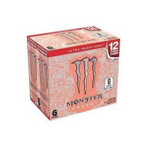 Boisson énergisante de qualité professionnelle Monster Ultra Peachy Keen, saveur rafraîchissante - Product Image 2