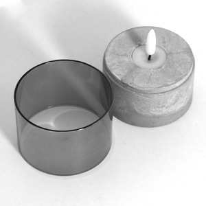 TOOWIN New Led Electronic Candle <b>Lamp</b>, Simulated <b>Remote</b> <b>Control</b> Glass Ambient Night Light, Ornament, Birthday Decoration - Product Image 5
