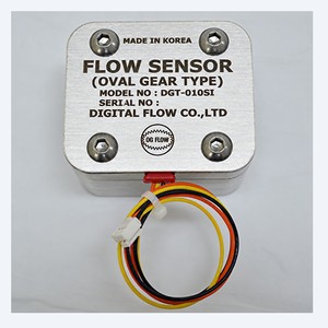 Sensores electrónicos DIGITAL FLOW DGT-010SI Sensor de flujo de engranajes ovalados de acero inoxidable 316L PT 1/2 con rosca interna - Product Image 3