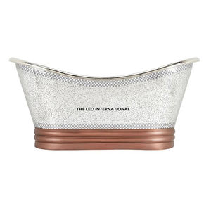 Bañera Antigua Única de Cobre con Diseños Hechos a Mano y Acabados de Primera Calidad para Baños Clásicos y Elegantes - Product Image 6