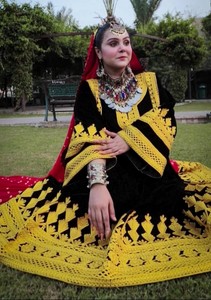 Hermoso vestido afgano tribal Kuchi Pathani Balochi para mujer, hecho a mano, bordado, estilo Kabul, transpirable. - Product Image 3